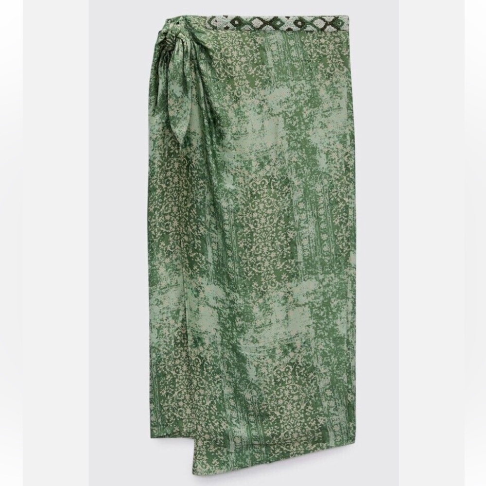 ZARA wrap skirt.